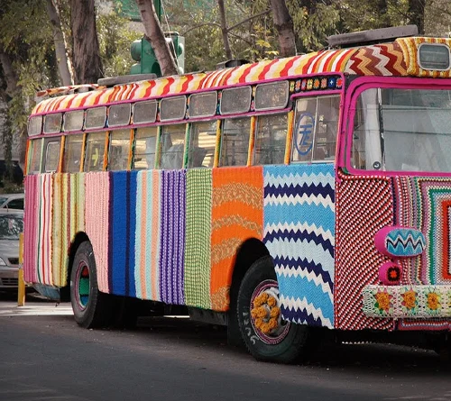 yarn bombing