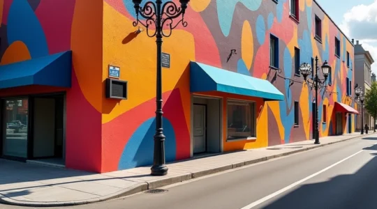 art mural 3D